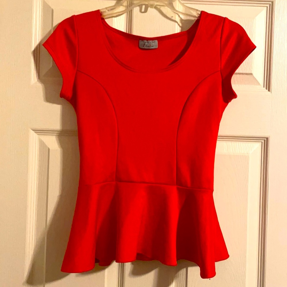 Ruffled top
